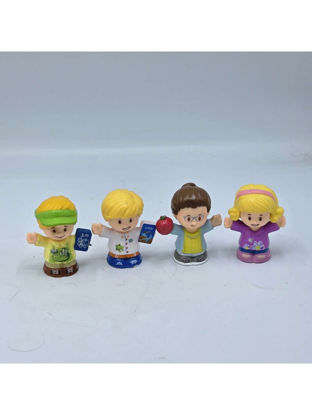 Fisher Price Little People Lot of 4 Teacher Students School Figures Kids